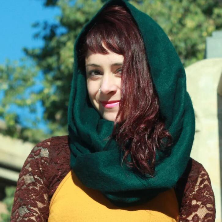 Fashion Warm Gradient Scarf,100% Wool, 45*220cm - Image 7