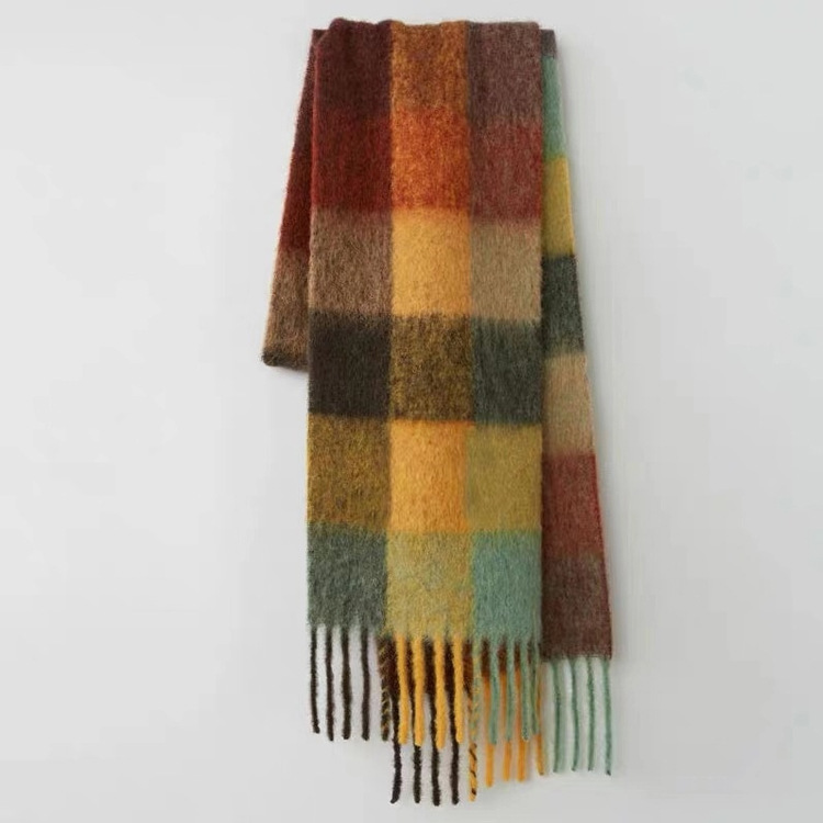 Classic Design Wool Scarves, 190*65cm