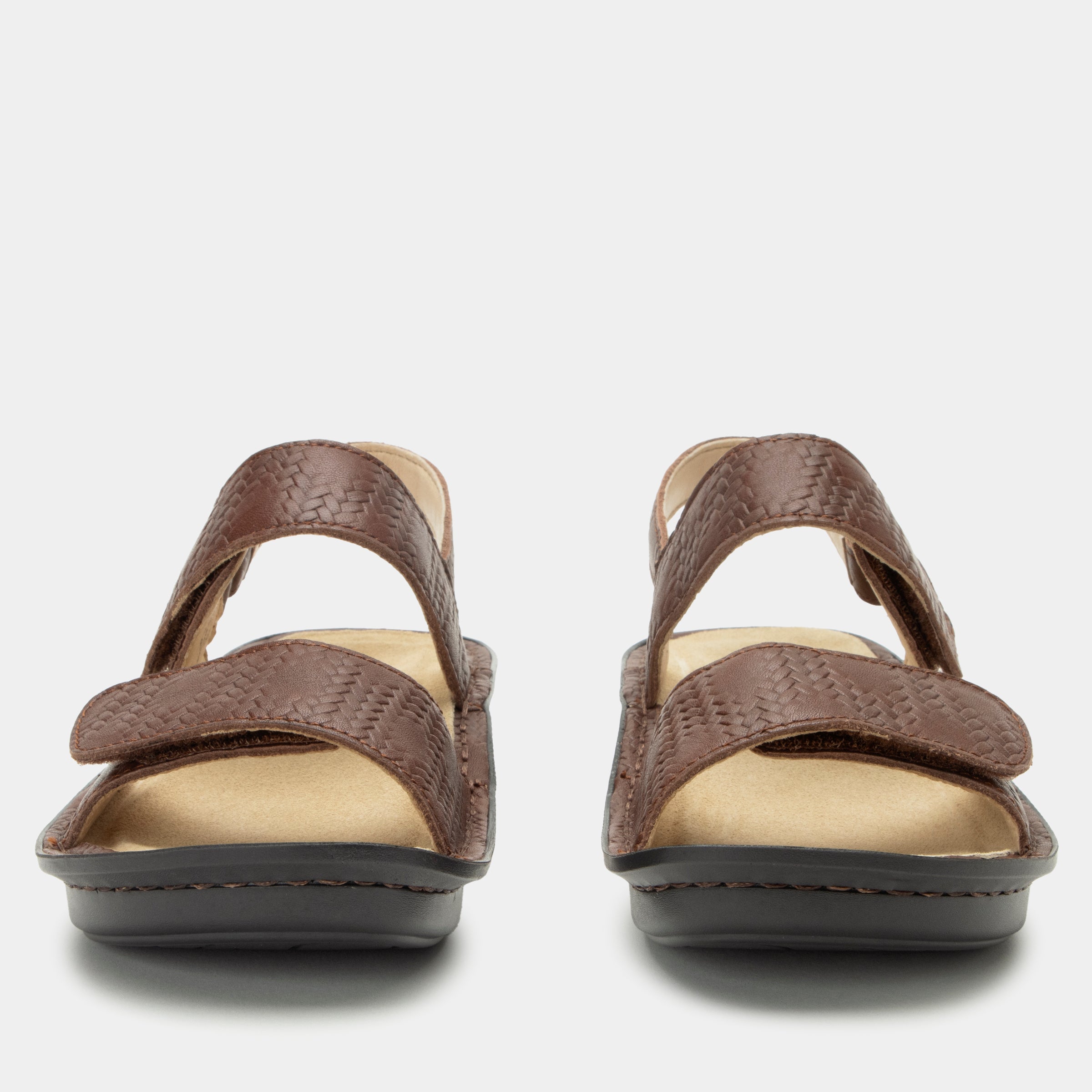 Verona Basketry Coffee Sandal - Image 5