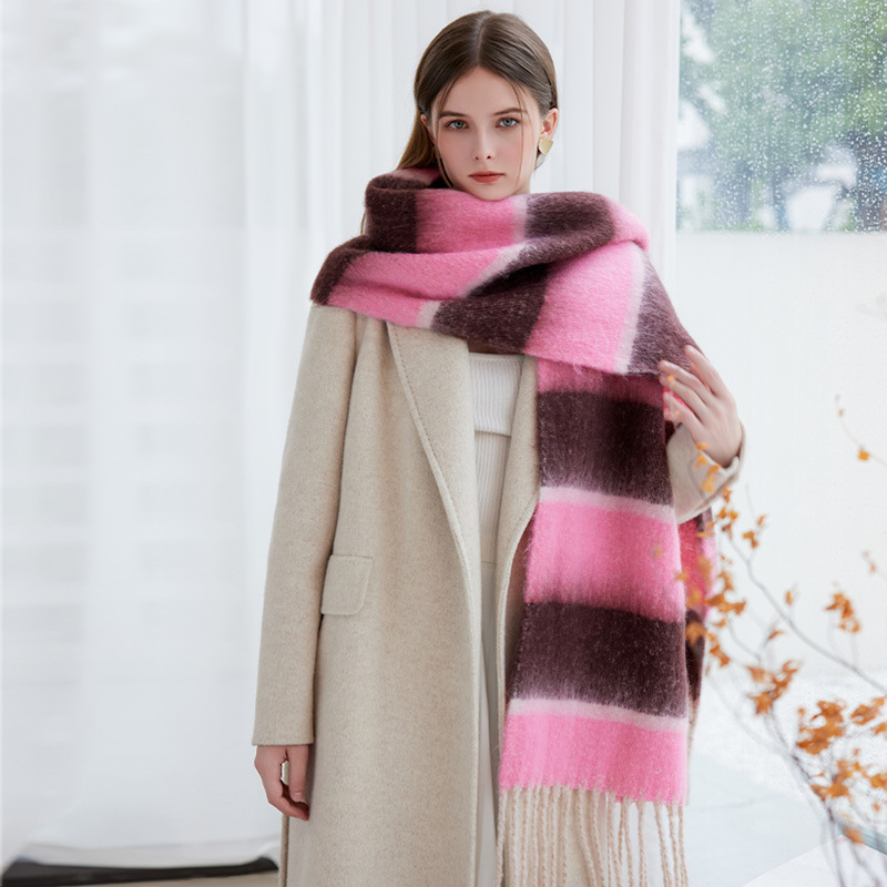Lightweight Ultra Soft Thick Scarf Knit Shawl,65*180cm - Image 3
