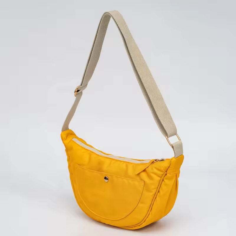 Leather Handbag Underarm Shoulder Bag, 26*18cm - Image 3