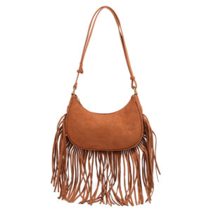 Leather Cross Body Shoulder Bag, 17.5cm