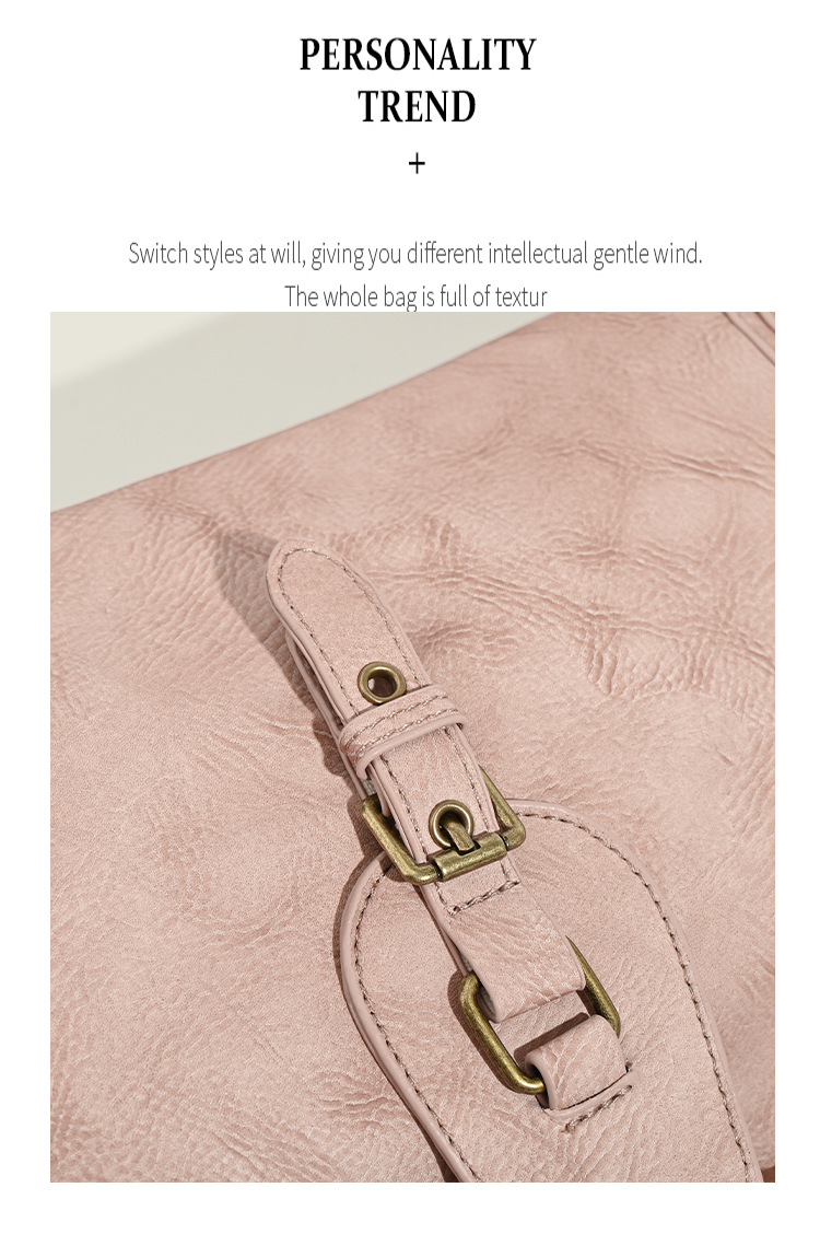 Stylish Handle Bag Shoulder Bag, 23x17x10cm - Image 6