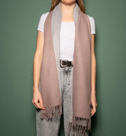 Fashion Warm Gradient Scarf,100% Wool, 45*220cm - Image 13