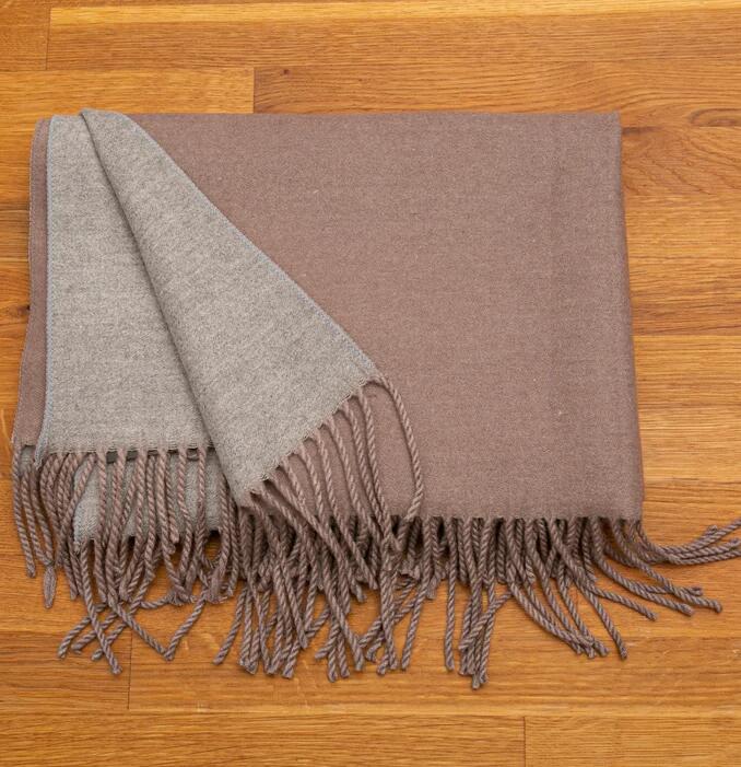 Fashion Warm Gradient Scarf,100% Wool, 45*220cm - Image 12