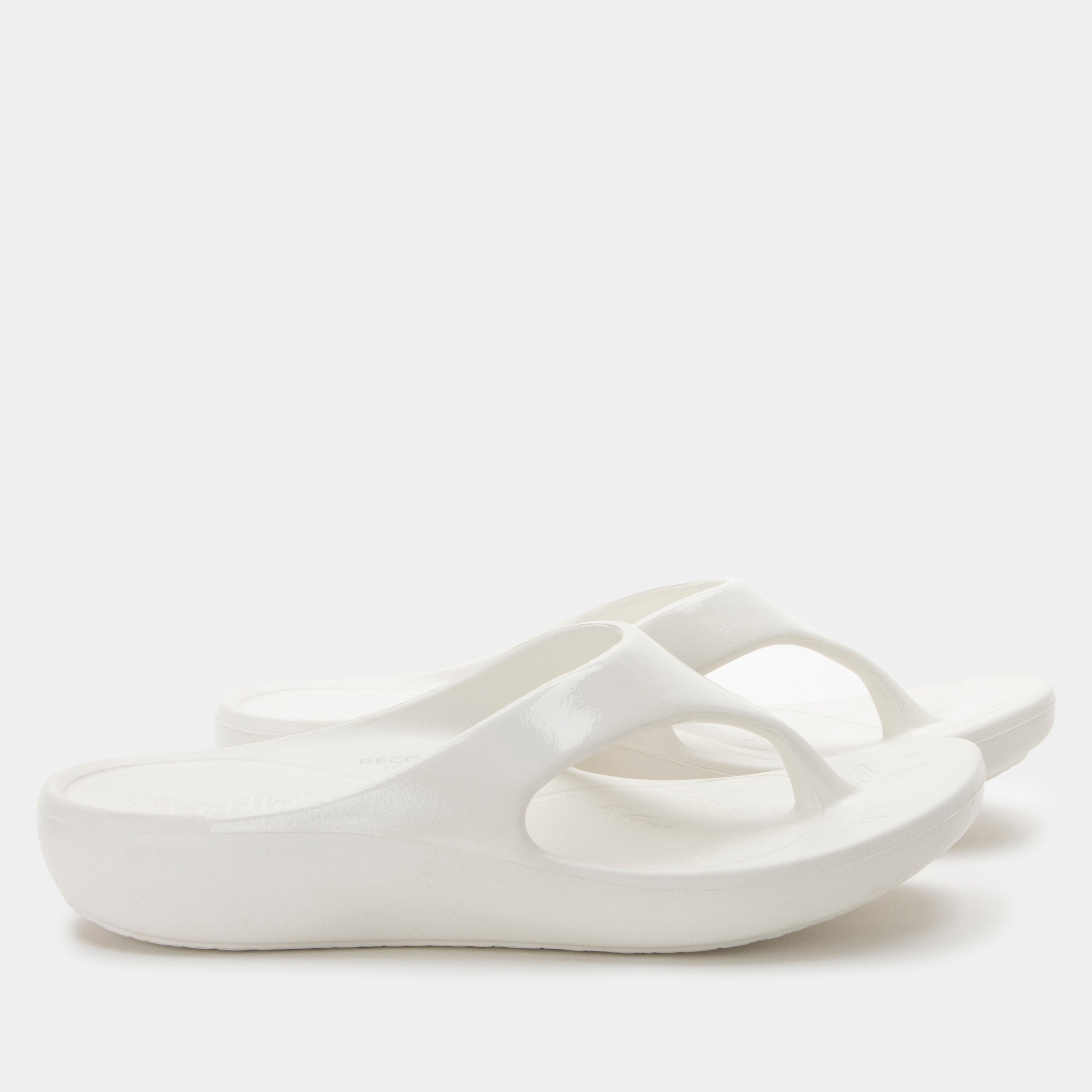 Ode White Gloss Sandal - Image 3