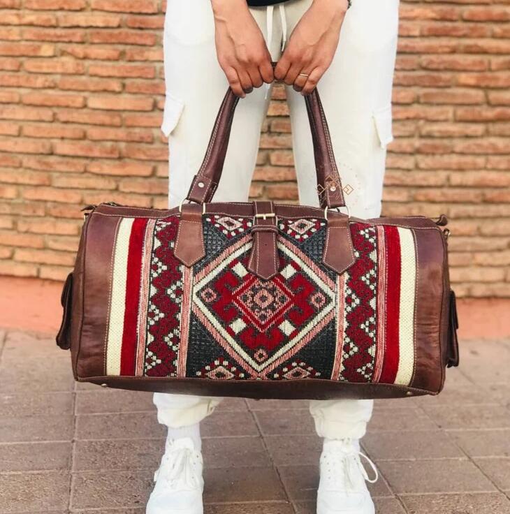 Suitable for vacation Handbag, 34*15.5*26cm - Image 7