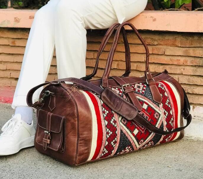 Suitable for vacation Handbag, 34*15.5*26cm - Image 8