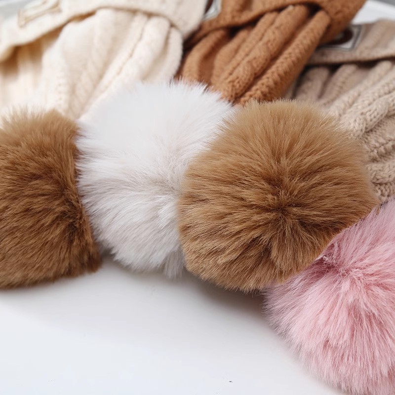 New Winter Knitted Hat Scarf Set - Image 6