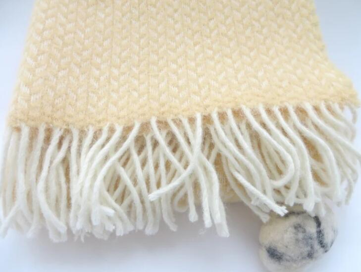 Fashion Warm Gradient Scarf,100% Wool, 45*220cm - Image 4