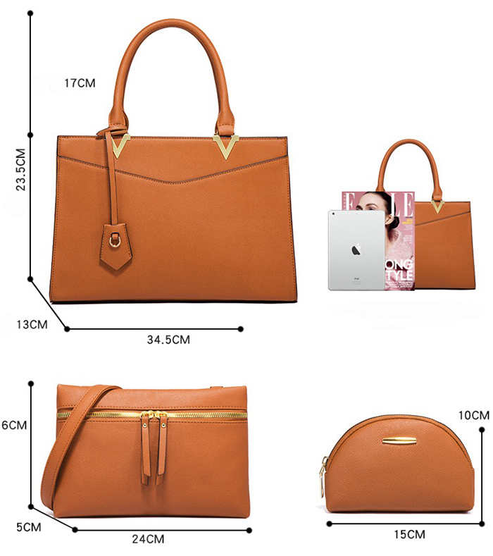 Crossbody Ladies Hand Bags for Women Set - Image 3