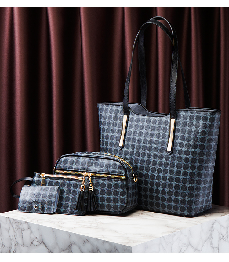 Shoulder Bag Classic Purse Bucket Bag Sets - Image 4