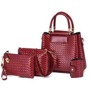 Women Fashion Leather Handbags Tote Bag, Bucket and Purse Bag Sets