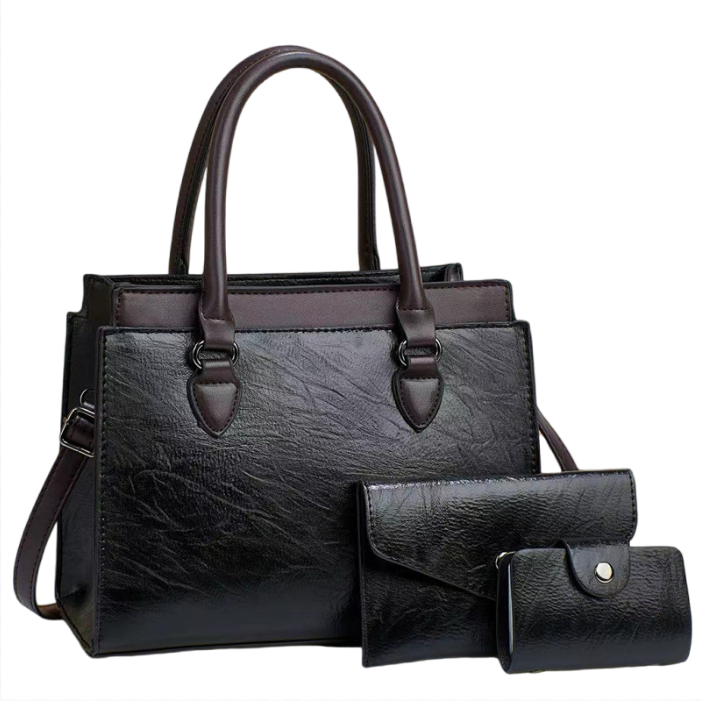 Fashion Leather Handbags Tote Bag, Bucket and Purse Bag Sets