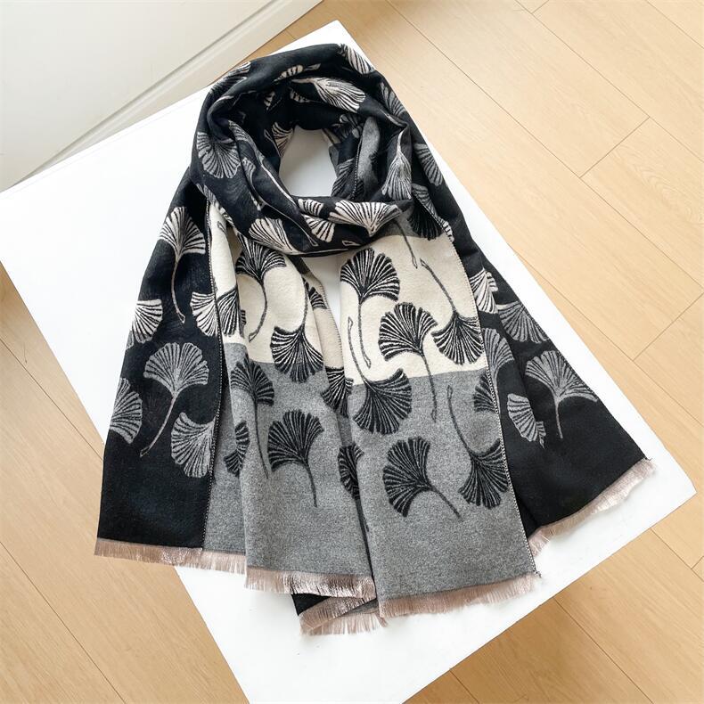 Fashion Warm Soft Scarf, 35*185cm - Image 3