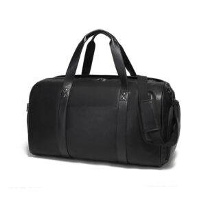 Leather Travel Duffel Bag Luggage Business Bag