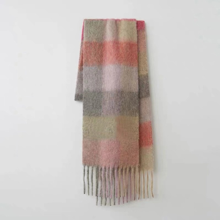 Classic Design Wool Scarves, 190*65cm - Image 3