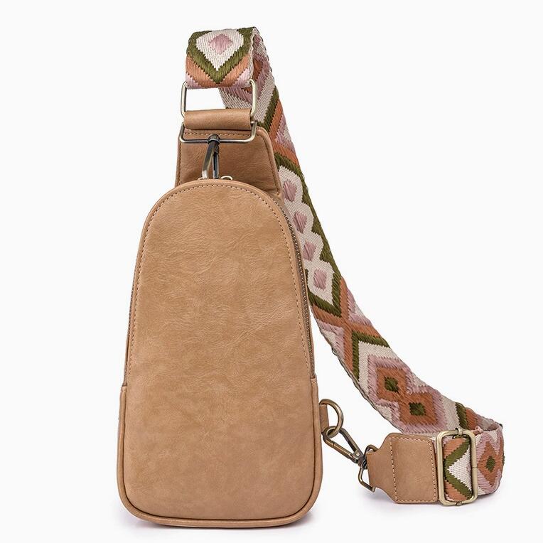 Shoulder/crossbody versatile camera bag for various clothing, 23cm