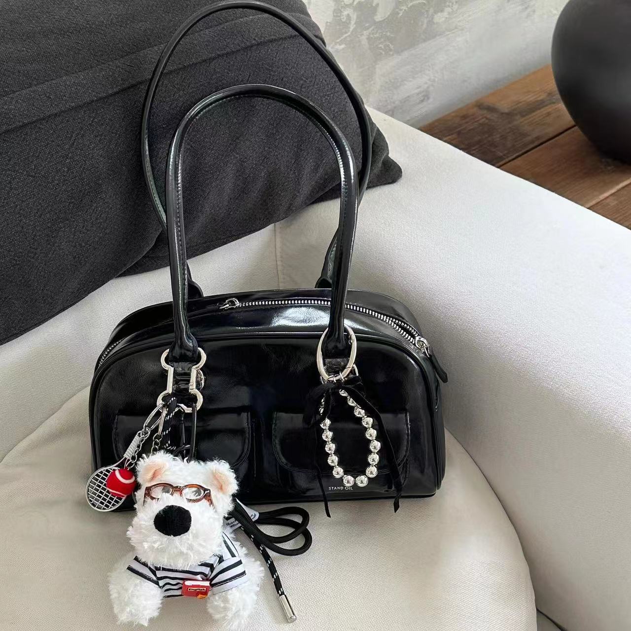 Elegant Shoulder Bag, 26*15cm / 20*11cm - Image 8